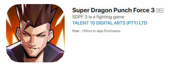 Super Dragon Punch Force 3 Game